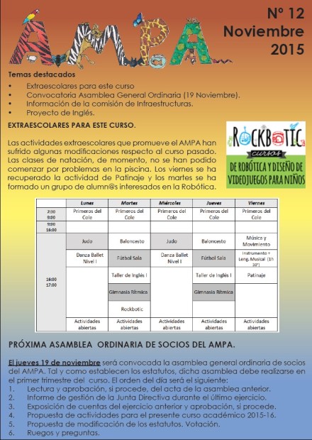 Boletín 12 Noviembre 2015 Anverso