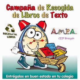 campaña de recogida de libros de texto AMPA