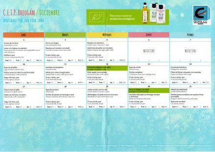 Comedor Diciembre anverso